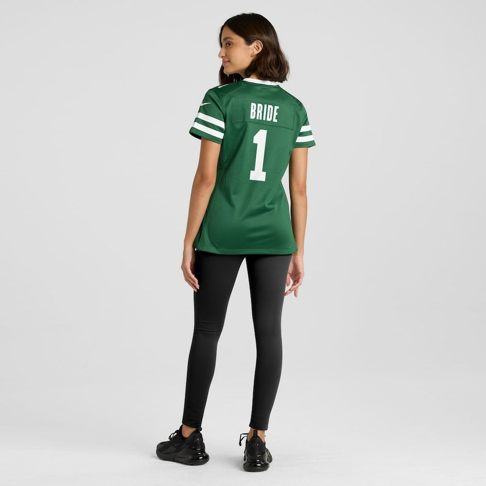 Number 1 Bride New York Jets Women's Game Jersey - Legacy Green Jerseys
