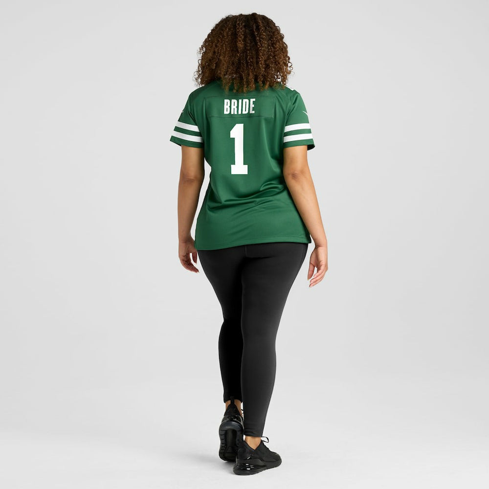 Number 1 Bride New York Jets Women's Game Jersey - Legacy Green Jerseys