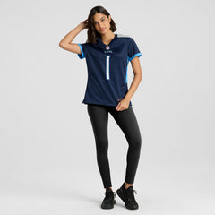 Number 1 Bride Tennessee Titans Women's Game Jersey - Navy Jerseys