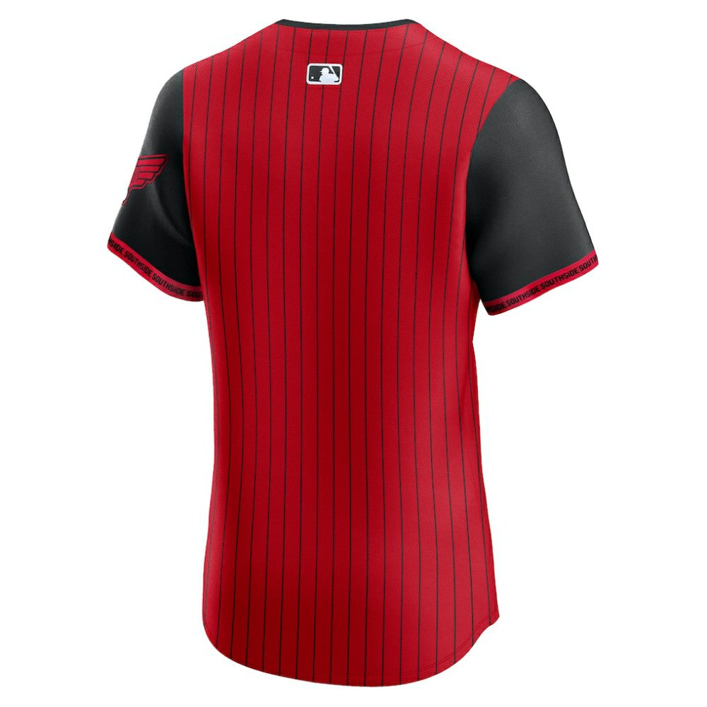 Chicago White Sox Nike 2025 City Connect Elite Jersey - Red/Black Jerseys