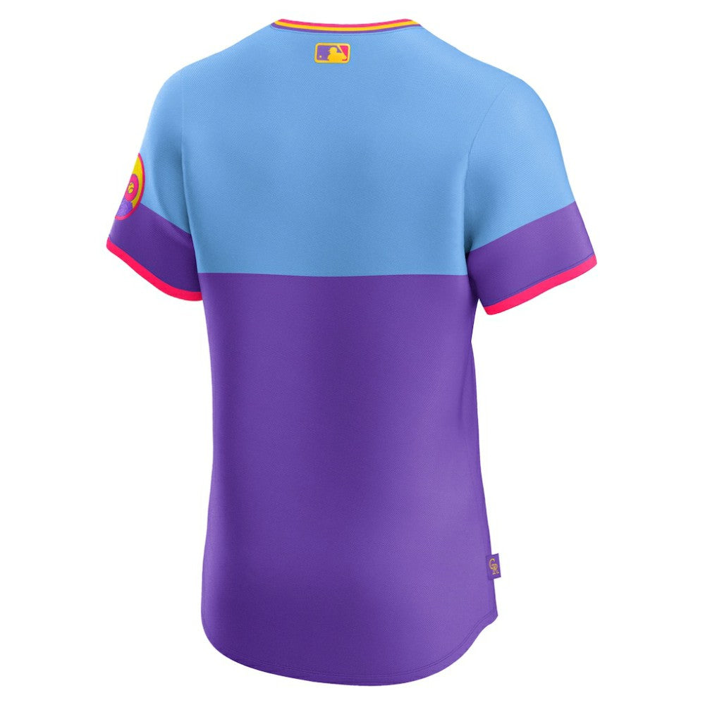 Colorado Rockies Nike 2025 City Connect Elite Jersey - Purple Jerseys