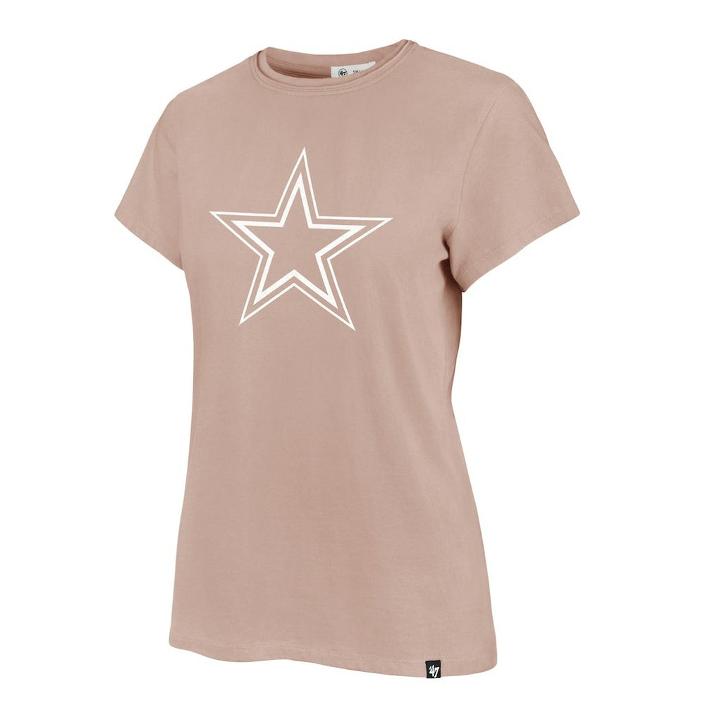 Dallas Cowboys '47 Women's Premier Frankie T-Shirt - Light Pink T-shirts