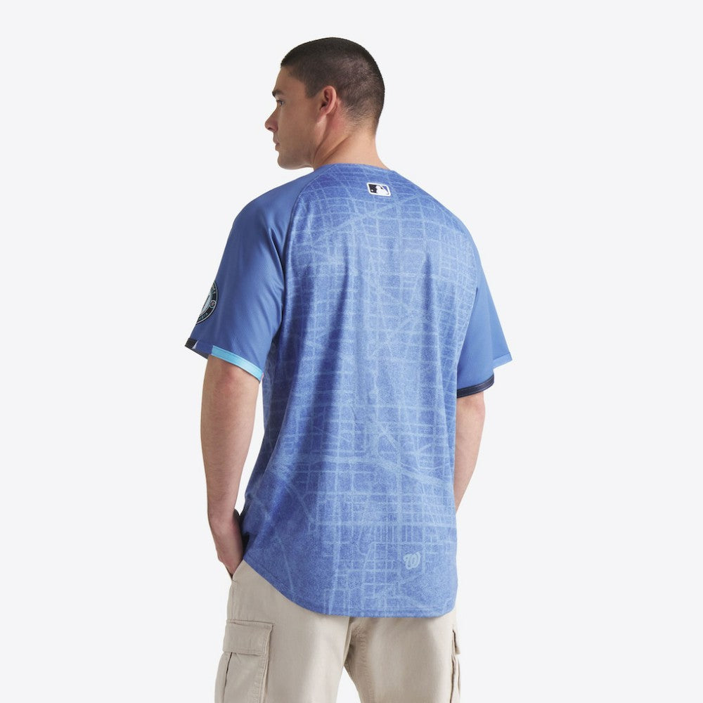 Washington Nationals Nike 2025 City Connect Limited Jersey - Blue Jerseys