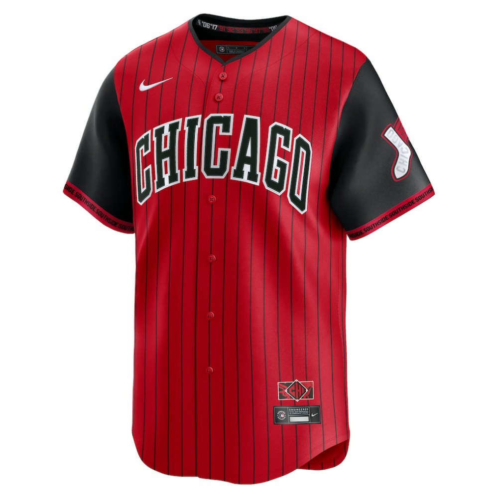 Chicago White Sox Nike 2025 City Connect Limited Jersey - Red/Black Jerseys