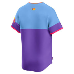 Colorado Rockies Nike 2025 City Connect Limited Jersey - Purple/Light Blue Jerseys
