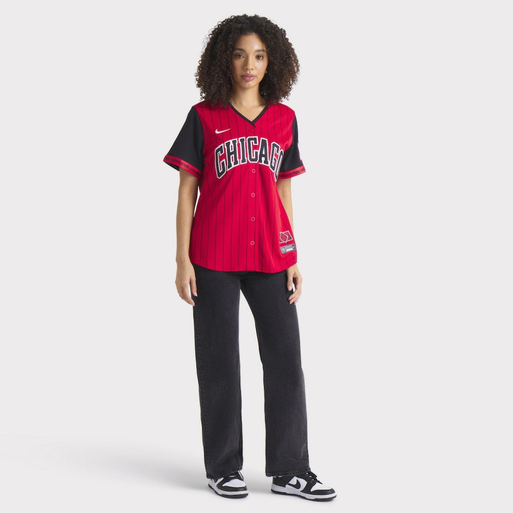 Chicago White Sox Nike Women's 2025 City Connect Limited Jersey - Red/Black Jerseys