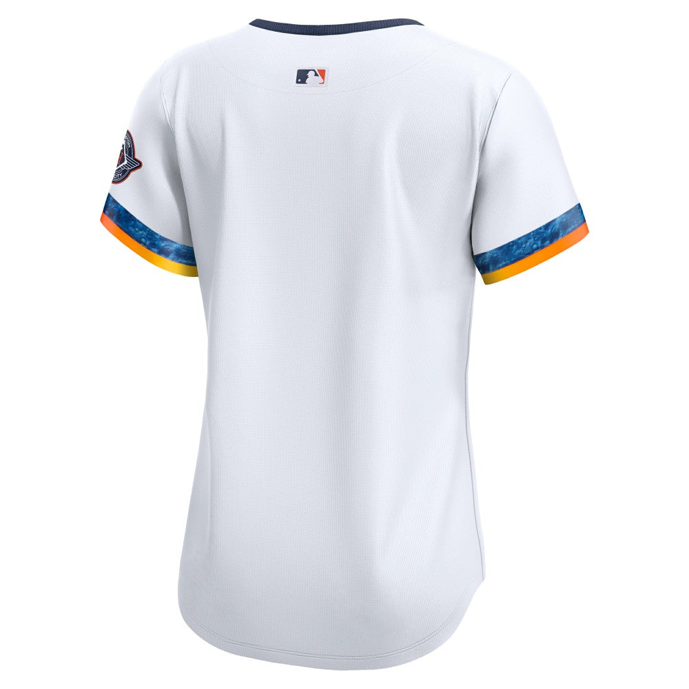 Houston Astros Nike Women's 2025 City Connect Limited Jersey - White Jerseys