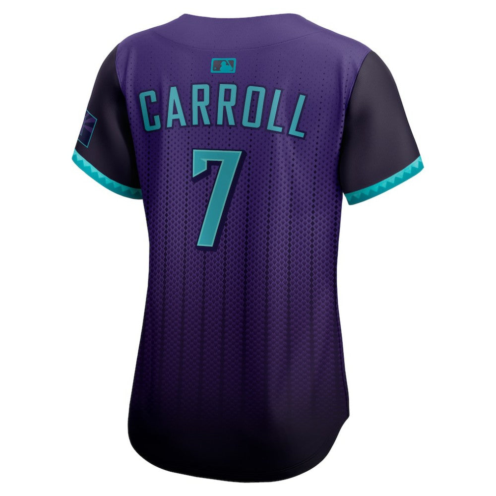 Corbin Carroll Arizona Diamondbacks Nike Women's 2025 City Connect Limited Player Jersey - Purple Jerseys