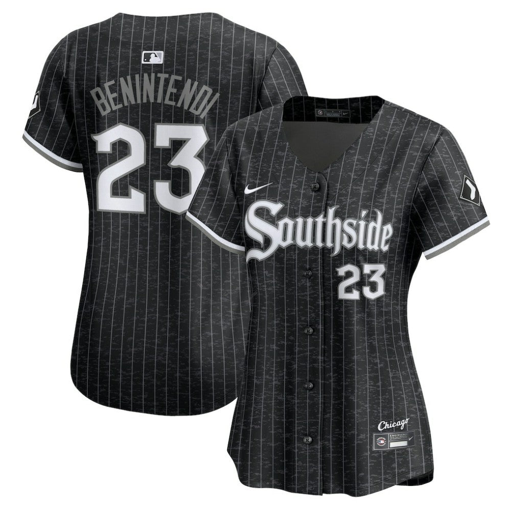 Andrew Benintendi Chicago White Sox Nike Women's City Connect Limited Jersey - Black Jerseys