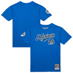Ken Griffey Jr. Seattle Mariners Mitchell & Ness Cooperstown Collection Player T-Shirt - Royal T-shirts