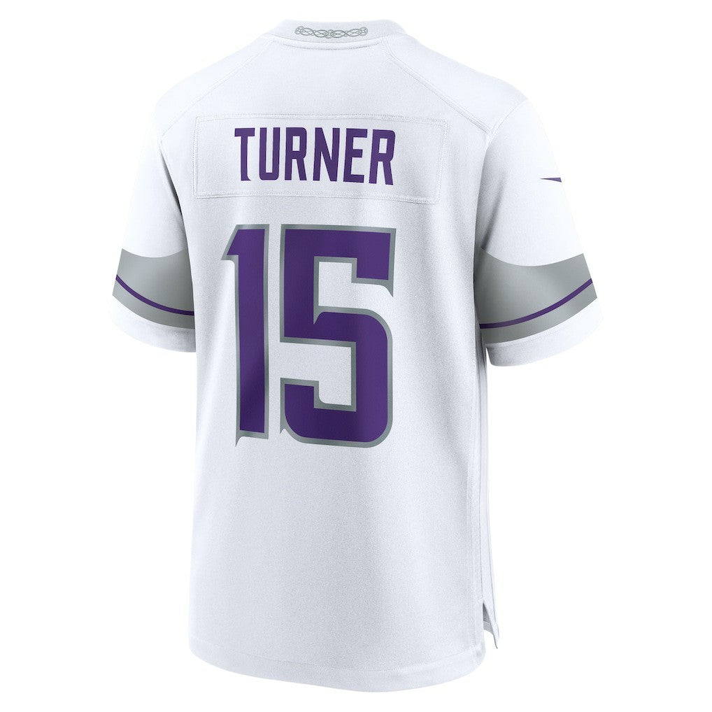 Dallas Turner Minnesota Vikings Alternate Game Jersey - White Jerseys