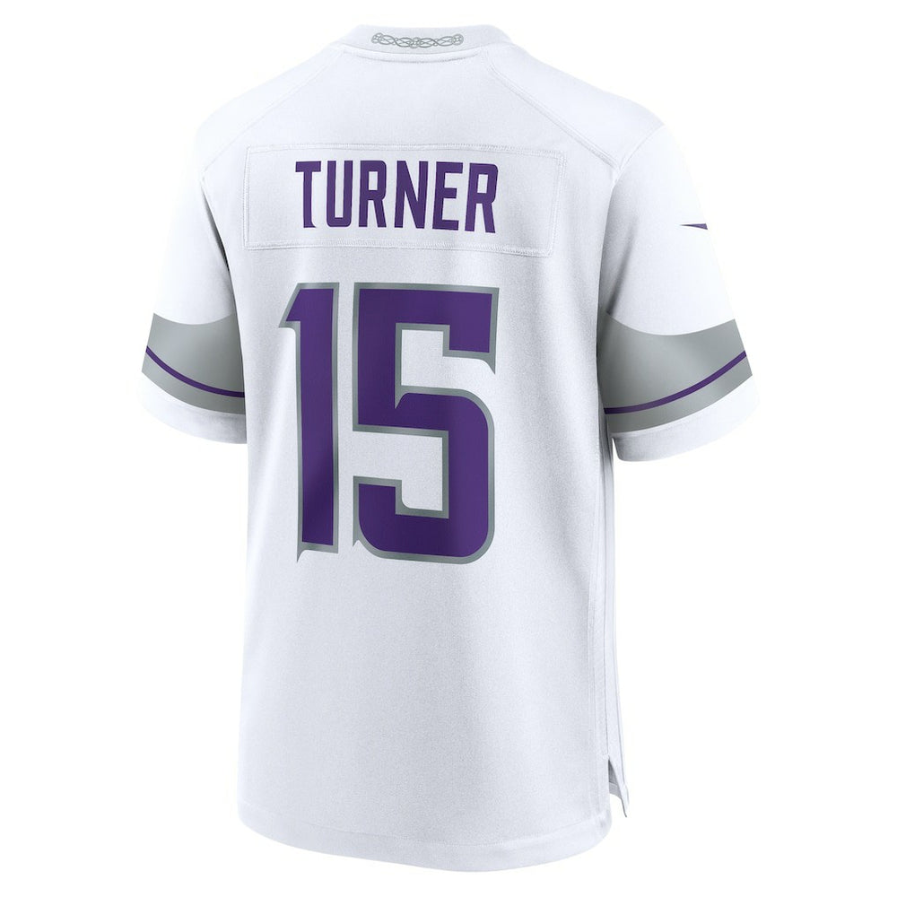Dallas Turner Minnesota Vikings Alternate Game Jersey - White Jerseys