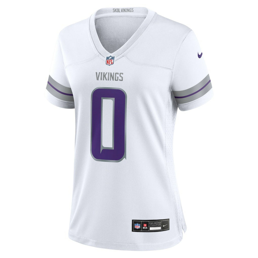 Ivan Pace Jr Minnesota Vikings Women's Alternate Game Jersey - White Jerseys
