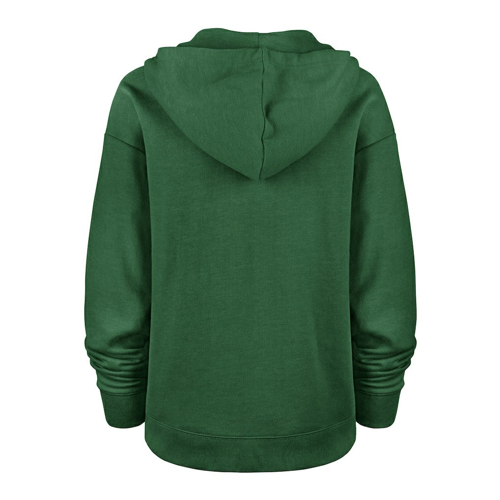 New York Jets '47 Women's Plus Size Clarity Kennedy Pullover Hoodie - Kelly Green Hoodies