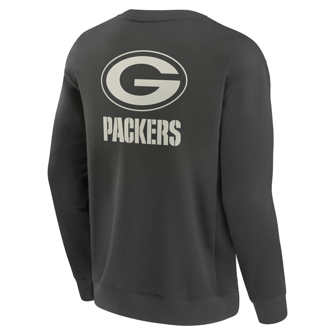 Green Bay Packers Elements Future Ground Lettering Pullover Sweatshirt - Charcoal Pullover
