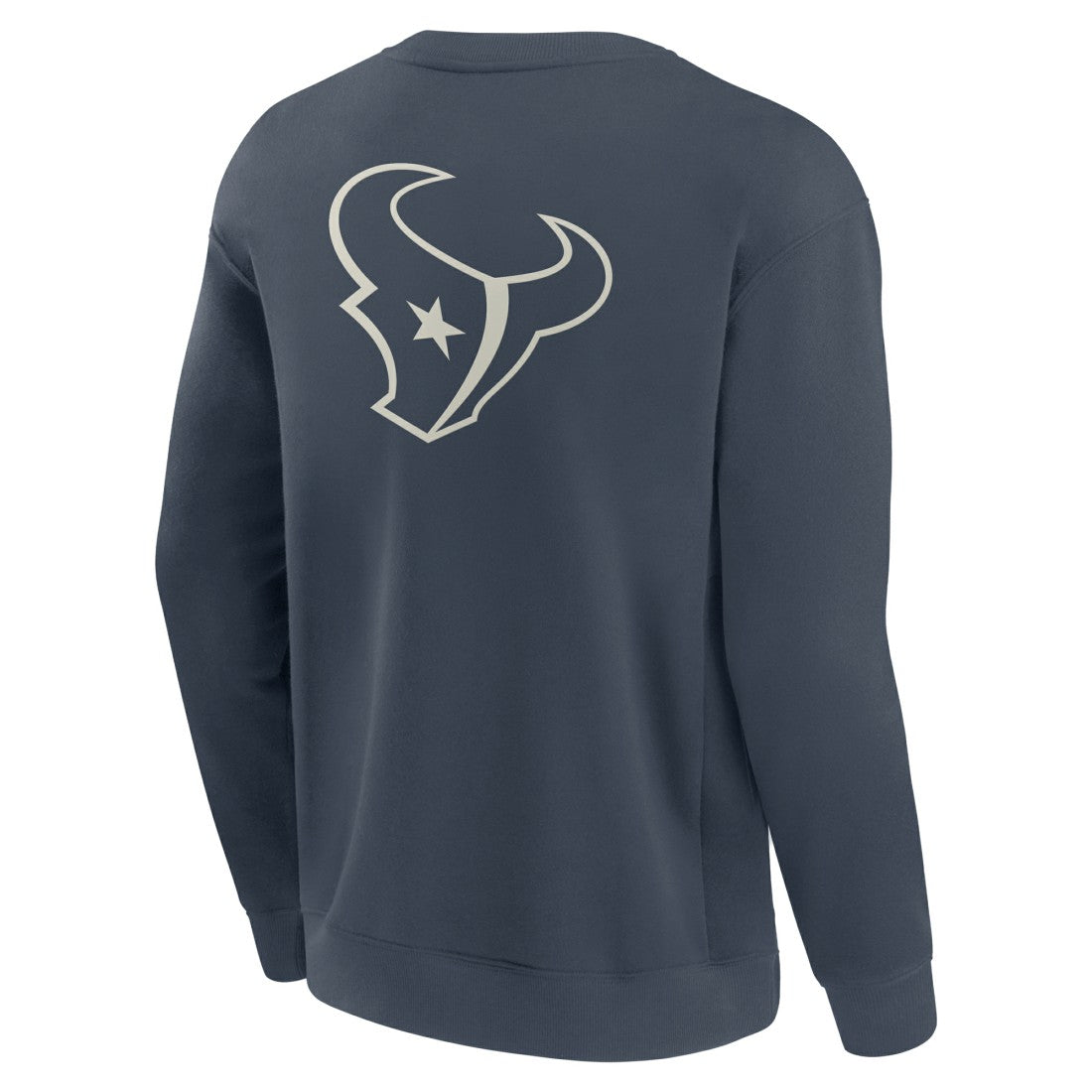 Houston Texans Elements Future Ground Lettering Pullover Sweatshirt - Navy Pullover