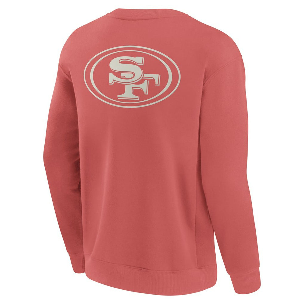 San Francisco 49ers Elements Future Ground Lettering Pullover Sweatshirt - Red Pullover