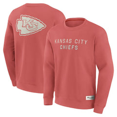 Kansas City Chiefs Elements Future Ground Lettering Pullover Sweatshirt - Red Pullover