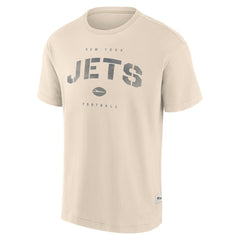 New York Jets Elements Weathered Tonal Future Ground T-Shirt - Cream T-shirts