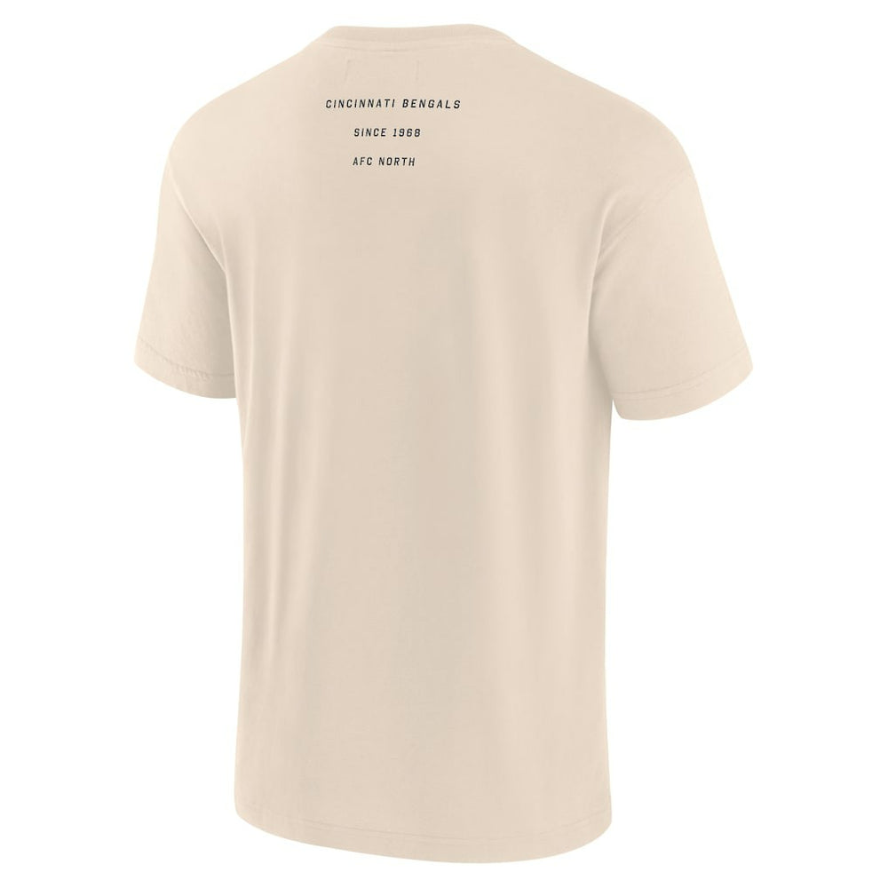 Cincinnati Bengals Elements Weathered Tonal Future Ground T-Shirt - Cream T-shirts