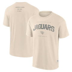 Jacksonville Jaguars Elements Weathered Tonal Future Ground T-Shirt - Cream T-shirts