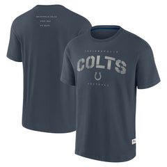 Indianapolis Colts Elements Weathered Tonal Future Ground T-Shirt - Navy T-shirts