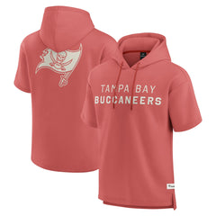 Tampa Bay Buccaneers Elements Future Ground Lettering Short Sleeve Pullover Hoodie - Red Hoodies