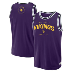 Minnesota Vikings Elements Future Ground Jersey Tank Top - Purple Jerseys