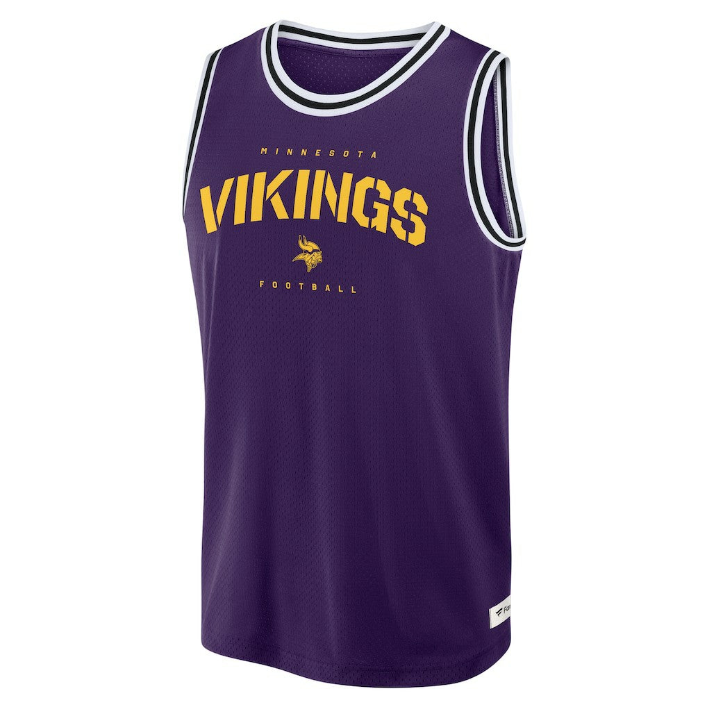 Minnesota Vikings Elements Future Ground Jersey Tank Top - Purple Jerseys
