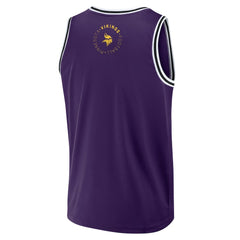 Minnesota Vikings Elements Future Ground Jersey Tank Top - Purple Jerseys
