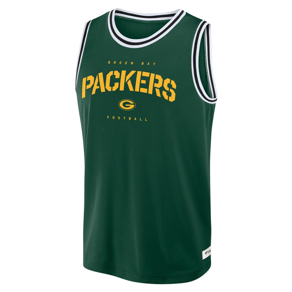 Green Bay Packers Elements Future Ground Jersey Tank Top - Green Jerseys