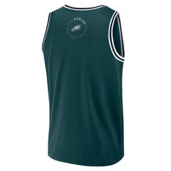 Philadelphia Eagles Elements Future Ground Jersey Tank Top - Midnight Green Jerseys