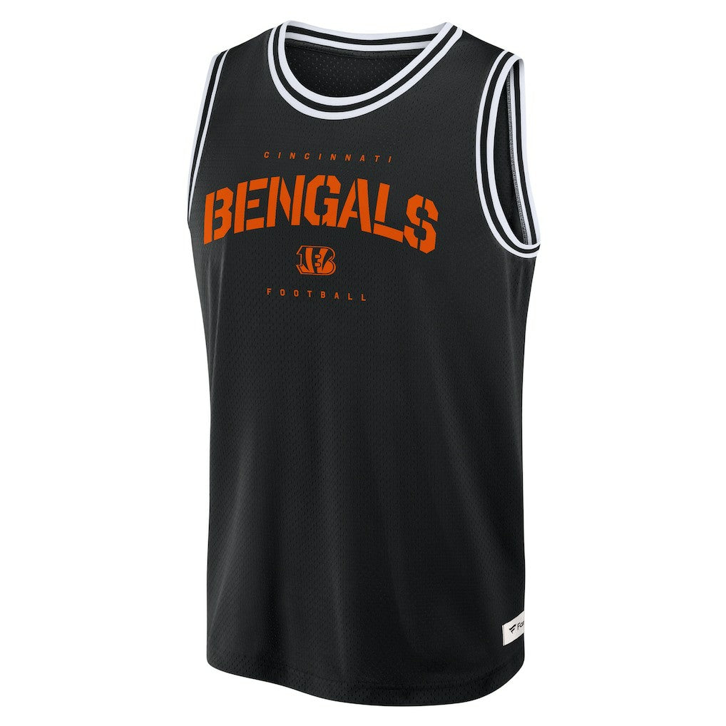Cincinnati Bengals Elements Future Ground Jersey Tank Top - Black Jerseys