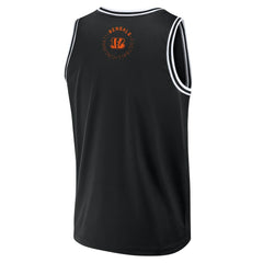 Cincinnati Bengals Elements Future Ground Jersey Tank Top - Black Jerseys