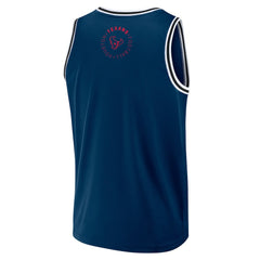Houston Texans Elements Future Ground Jersey Tank Top - Navy Jerseys
