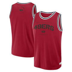 San Francisco 49ers Elements Future Ground Jersey Tank Top - Scarlet Jerseys