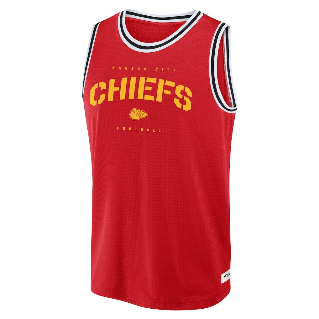 Kansas City Chiefs Elements Future Ground Jersey Tank Top - Red Jerseys