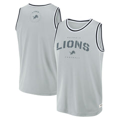Detroit Lions Elements Future Ground Jersey Tank Top - Silver Jerseys