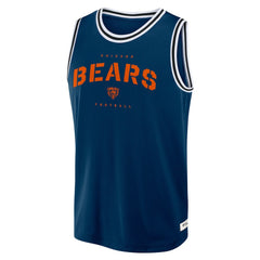 Chicago Bears Elements Future Ground Jersey Tank Top - Navy Jerseys
