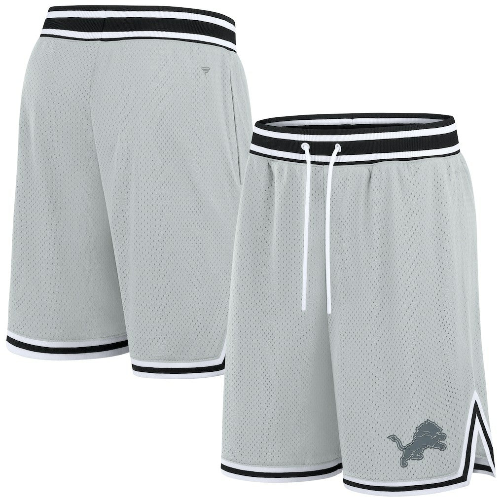 Detroit Lions Elements Future Ground Shorts - Silver Shorts