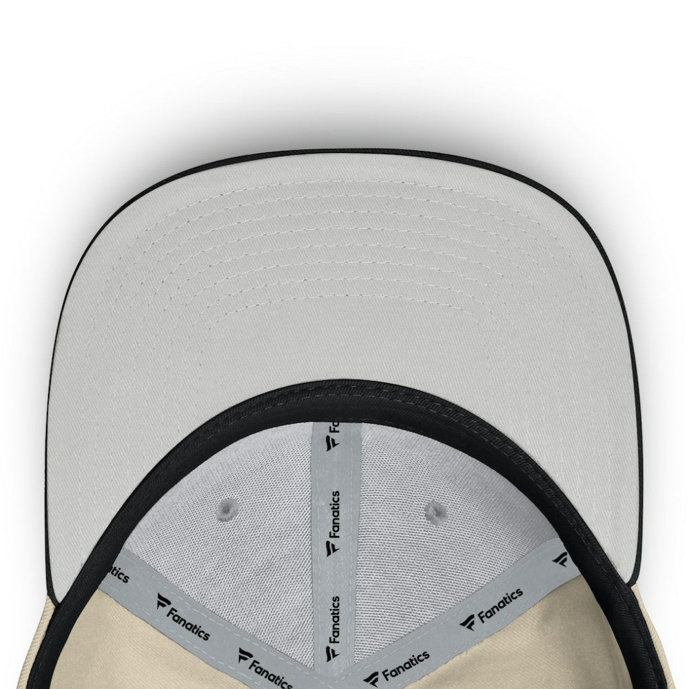 Tampa Bay Rays Fanatics Cooperstown Collection Bounder Snapback Hat - Natural/Black Hats