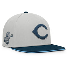 Cincinnati Reds Fanatics Knuckleball Snapback Hat - Gray Hats