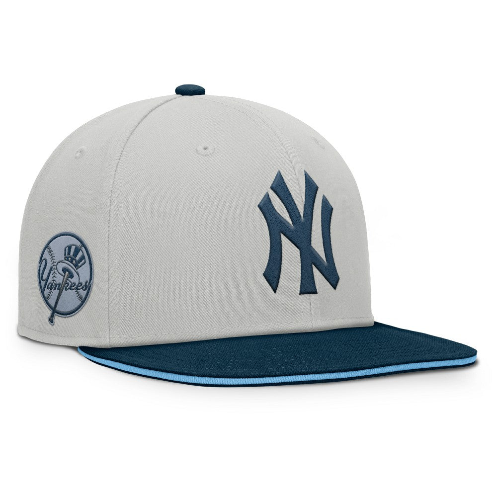 New York Yankees Fanatics Knuckleball Snapback Hat - Gray Hats