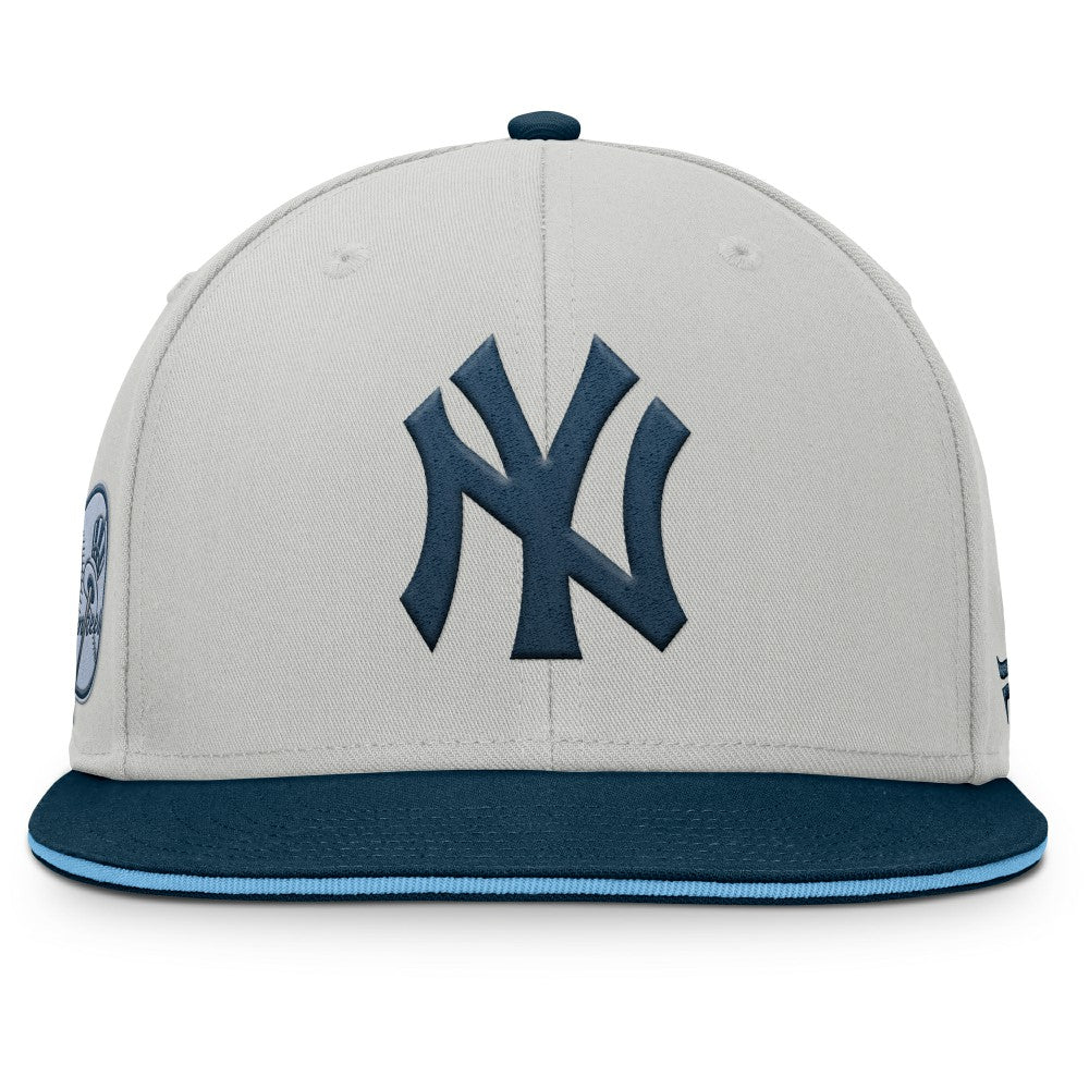 New York Yankees Fanatics Knuckleball Snapback Hat - Gray Hats