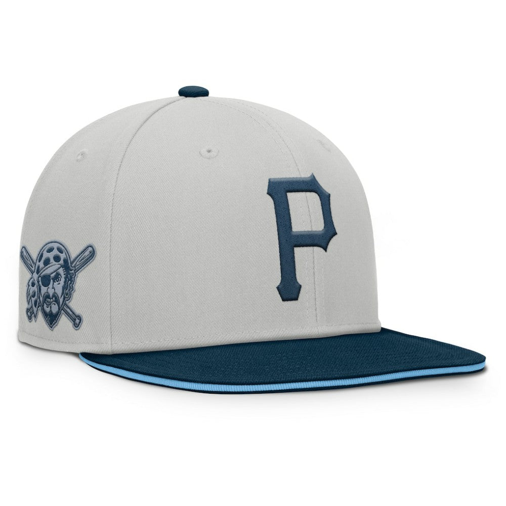 Pittsburgh Pirates Fanatics Knuckleball Snapback Hat - Gray Hats
