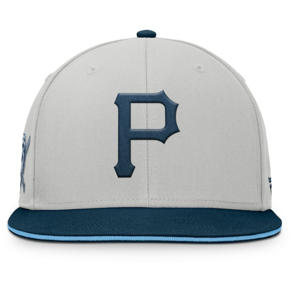 Pittsburgh Pirates Fanatics Knuckleball Snapback Hat - Gray Hats
