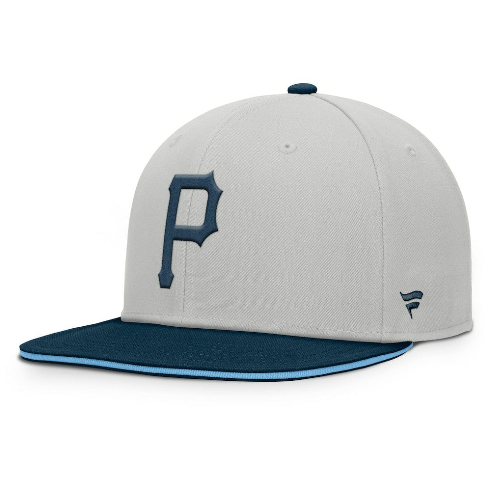 Pittsburgh Pirates Fanatics Knuckleball Snapback Hat - Gray Hats
