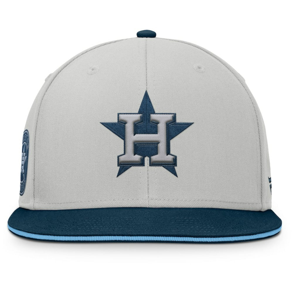 Houston Astros Fanatics Knuckleball Snapback Hat - Gray Hats
