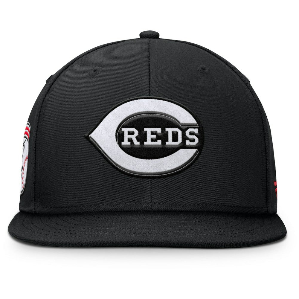 Cincinnati Reds Fanatics Walk-Off Bullpen Snapback Hat - Black Hats