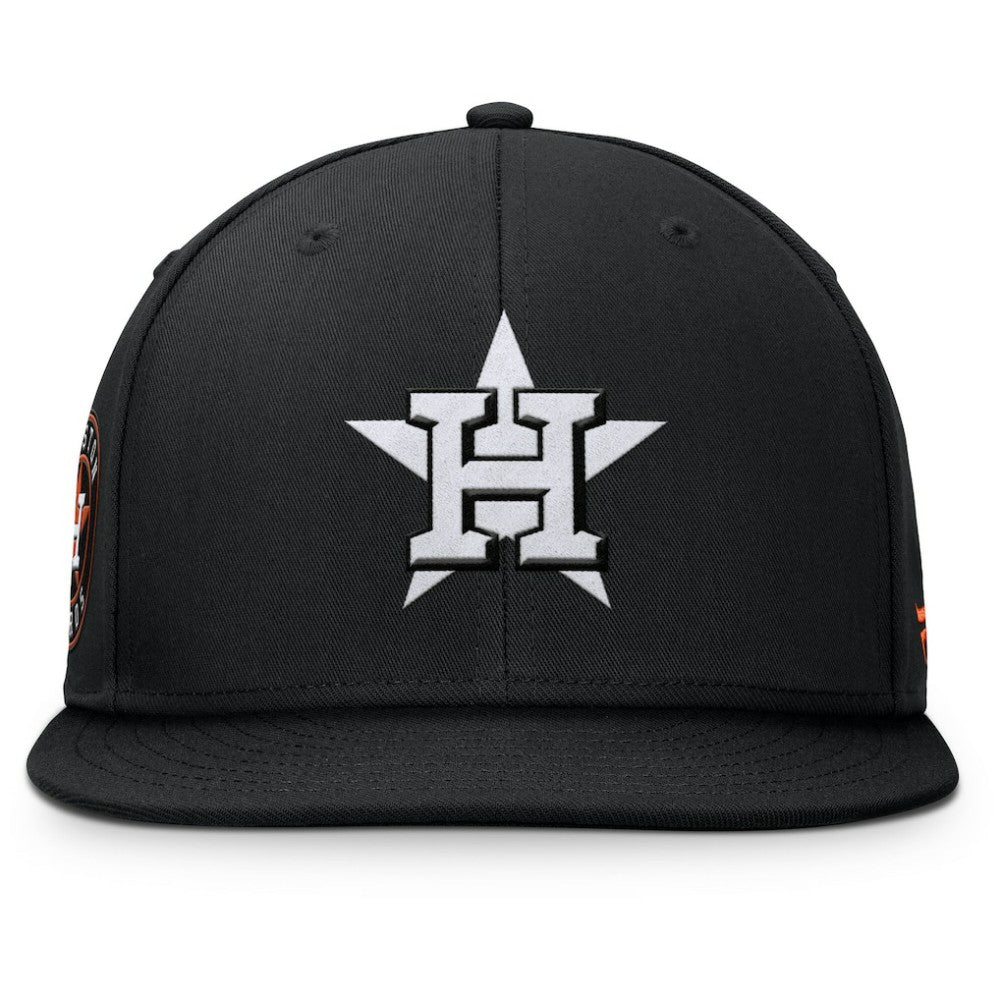 Houston Astros Fanatics Walk-Off Bullpen Snapback Hat - Black Hats